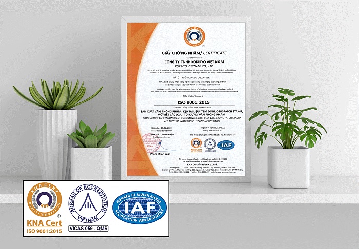 Đăng kí chứng nhận ISO 14001:2015 cho doanh nghiệp may mặc
